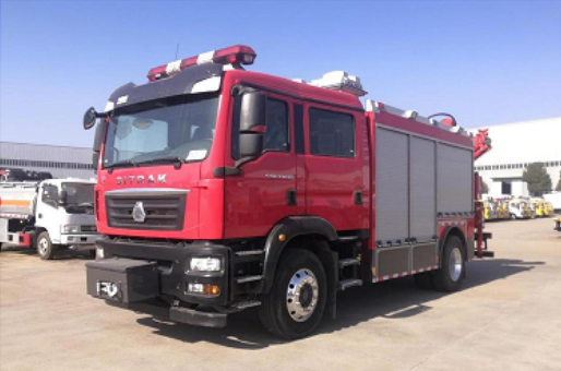 楚勝 CSC5140TXFJY90/S6型搶險(xiǎn)救援消防車